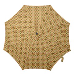 Autumn Leaves Tile Hook Handle Umbrellas (large) by DithersDesigns