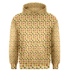 Autumn Leaves Tile Men s Core Hoodie by DithersDesigns