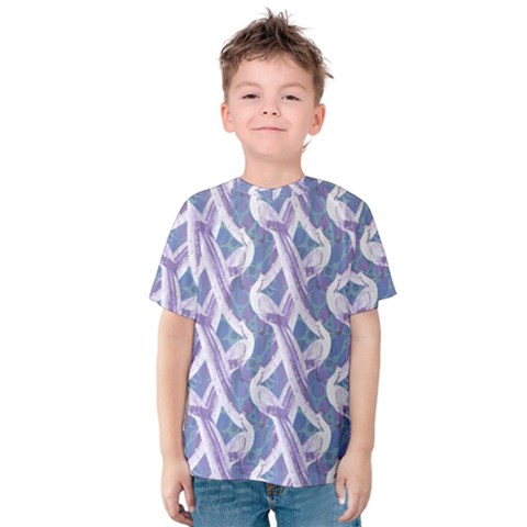 White Peacocks Kids  Cotton Tee by marynarts