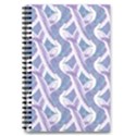 White Peacocks 5.5  x 8.5  Notebook View1