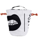 SPEAK YOUR TRUTH Drawstring Bucket Bag View2