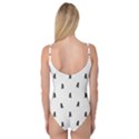 Riding Bike Motif Print Pattern Camisole Leotard  View2