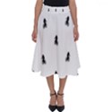 Riding Bike Motif Print Pattern Perfect Length Midi Skirt View1
