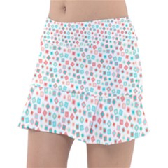 Aqua Coral Tennis Skorts by CuteKingdom