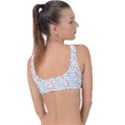 Aqua coral Ring Detail Bikini Top View2