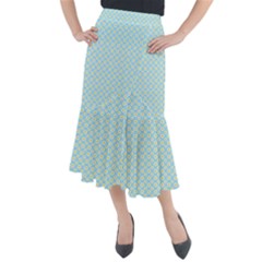 Daisies Midi Mermaid Skirt by CuteKingdom