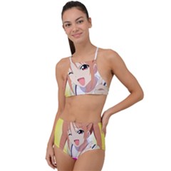 Ok Boomer High Waist Tankini Set by Dimedrolisimys