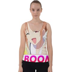 Ok Boomer Velvet Tank Top by Dimedrolisimys