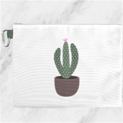 Cactus Canvas Cosmetic Bag (xxxl) by CuteKingdom