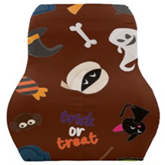 Halloween Seamless Repeat Pattern Car Seat Back Cushion  by KentuckyClothing