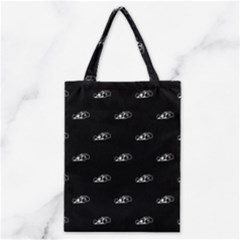 Formula One Black And White Graphic Pattern Classic Tote Bag by dflcprintsclothing