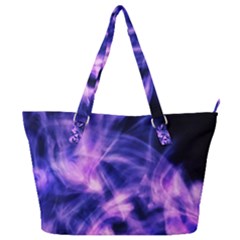 Plasma Hug Full Print Shoulder Bag by MRNStudios