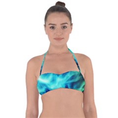 Glow Bomb  Halter Bandeau Bikini Top by MRNStudios