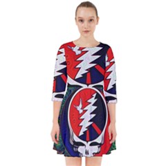Grateful Dead - Smock Dress by Sapixe