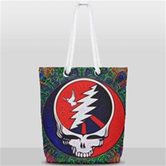 Grateful Dead - Full Print Rope Handle Tote (small) by Sapixe