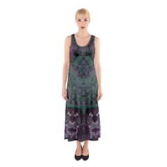 Mandala Corset Sleeveless Maxi Dress by MRNStudios