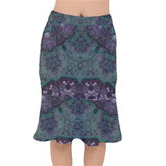 Mandala Corset Short Mermaid Skirt by MRNStudios