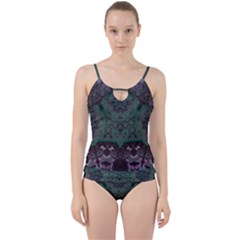 Mandala Corset Cut Out Top Tankini Set by MRNStudios