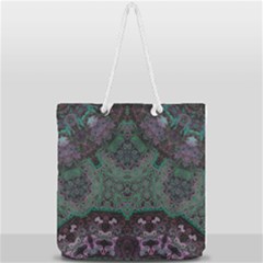 Mandala Corset Full Print Rope Handle Tote (large) by MRNStudios
