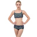 Mandala Corset Layered Top Bikini Set View1