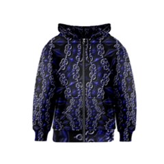 Mandala Cage Kids  Zipper Hoodie by MRNStudios