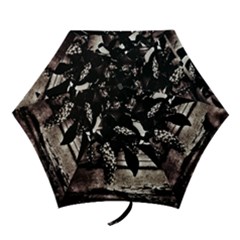 Dark Spring Mini Folding Umbrellas by MRNStudios