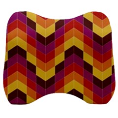 Geometric  Velour Head Support Cushion by Sobalvarro