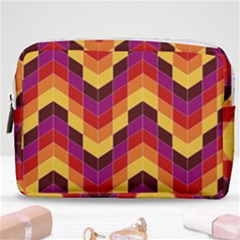 Geometric  Make Up Pouch (medium) by Sobalvarro