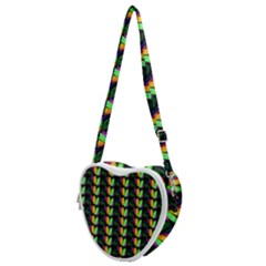 Floral Heart Shoulder Bag by Sparkle