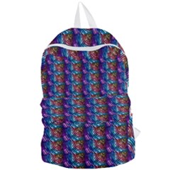 Abstract Illusion Foldable Lightweight Backpack by Sparkle