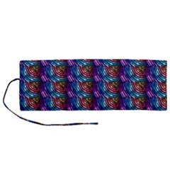 Abstract Illusion Roll Up Canvas Pencil Holder (m) by Sparkle