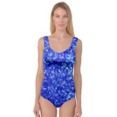 Blue Sequin Dreams Princess Tank Leotard  by essentialimage