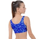 Blue Sequin Dreams The Little Details Bikini Top View2
