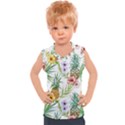 Tropical pineapples Kids  Sport Tank Top View1