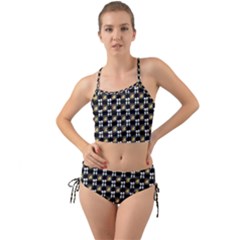 Shiny Skull Mini Tank Bikini Set by Sparkle