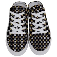 Shiny Skull Half Slippers by Sparkle