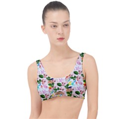 Painted Flowers The Little Details Bikini Top by Sparkle