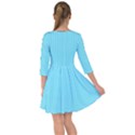 Arctic Blue & Black -  Smock Dress View2