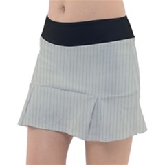 Silver Cloud Grey & Black - Tennis Skorts by FashionLane