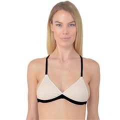 Antique White & Black - Reversible Tri Bikini Top by FashionLane
