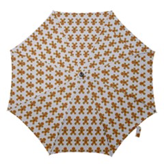 Gingerbread Men Hook Handle Umbrellas (medium) by Mariart