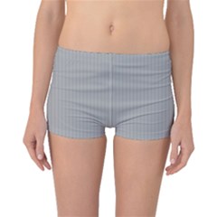 Chalice Silver Grey & Black - Boyleg Bikini Bottoms by FashionLane