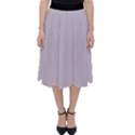 Orchid Hush Purple & Black - Classic Midi Skirt View1