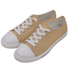 Soybean Orange & Black - Women s Low Top Canvas Sneakers by FashionLane