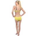 Maize Yellow & Black - Layered Top Bikini Set View2