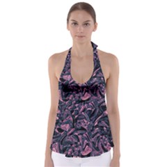 Mad Hatter Babydoll Tankini Top by MRNStudios
