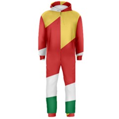 Seychelles Flag Hooded Jumpsuit (men)  by FlagGallery