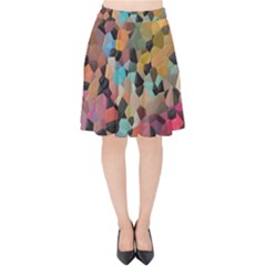 Mosaic Pieces                                                   Velvet High Waist Skirt by LalyLauraFLM