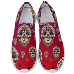 Carnival Of Souls - By Larenard Men s Slip On Sneakers by LaRenard