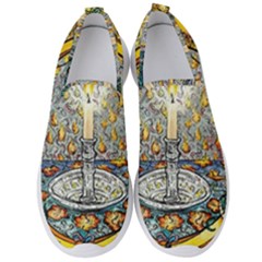 The Illustrated Alphabet - O - By Larenard Men s Slip On Sneakers by LaRenard